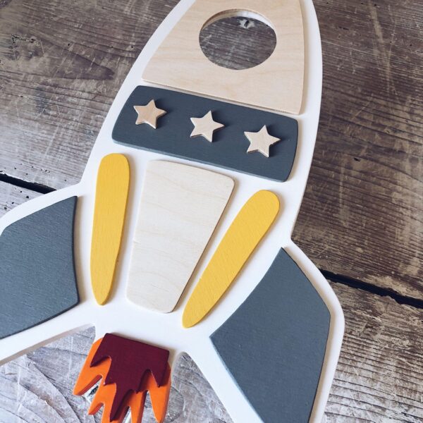 Wandlampe Rakete – Bild 3