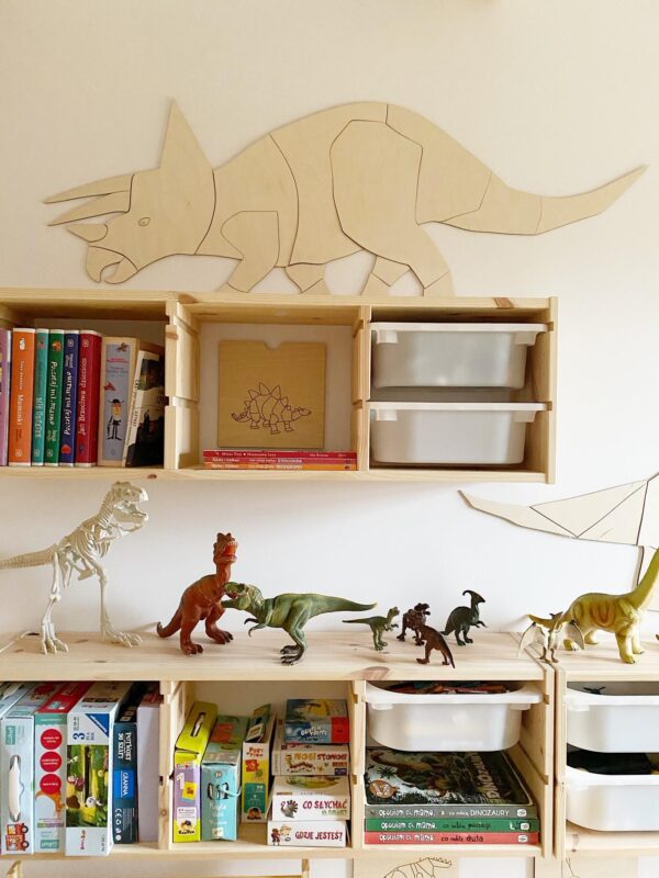 Dino Triceratops Origami – Bild 2