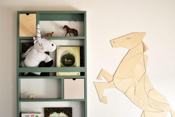 Pferd-Einhorn Origami – Bild 2