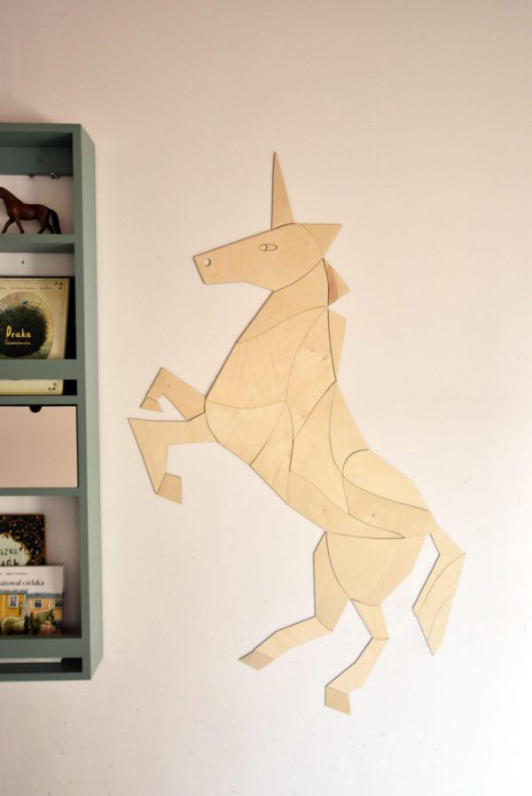 Pferd-Einhorn Origami – Bild 3