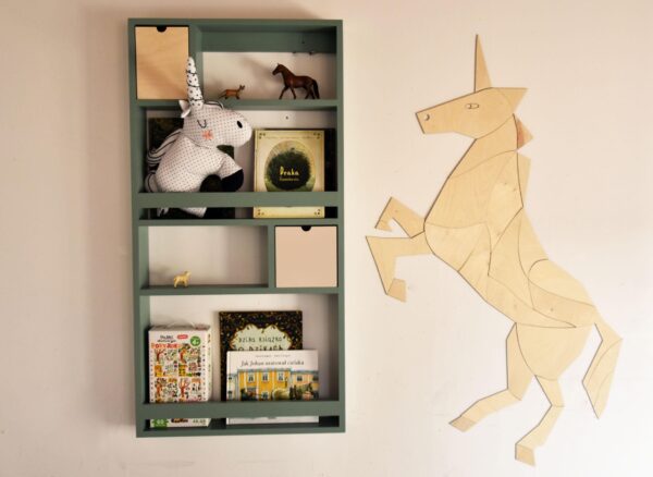 Pferd-Einhorn Origami