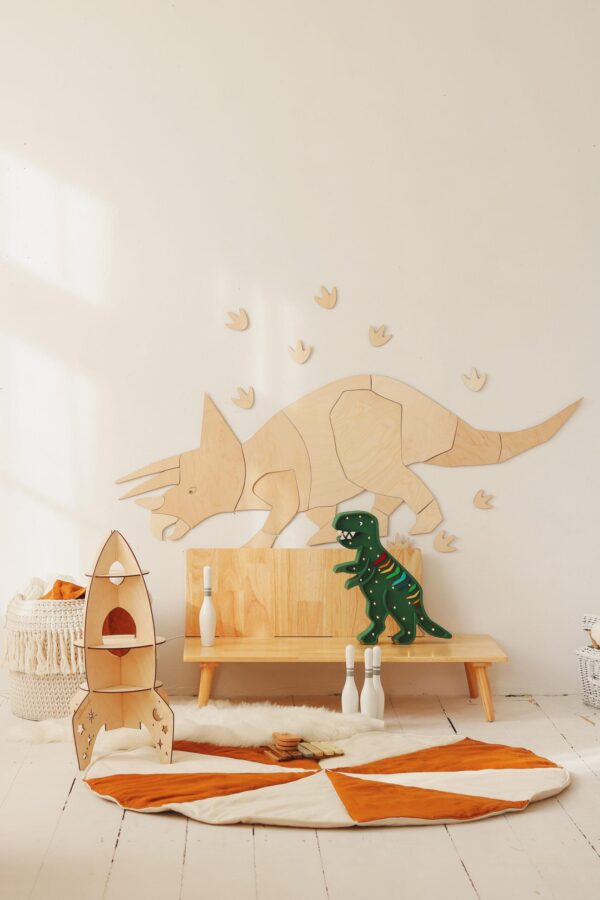 Dino Triceratops Origami