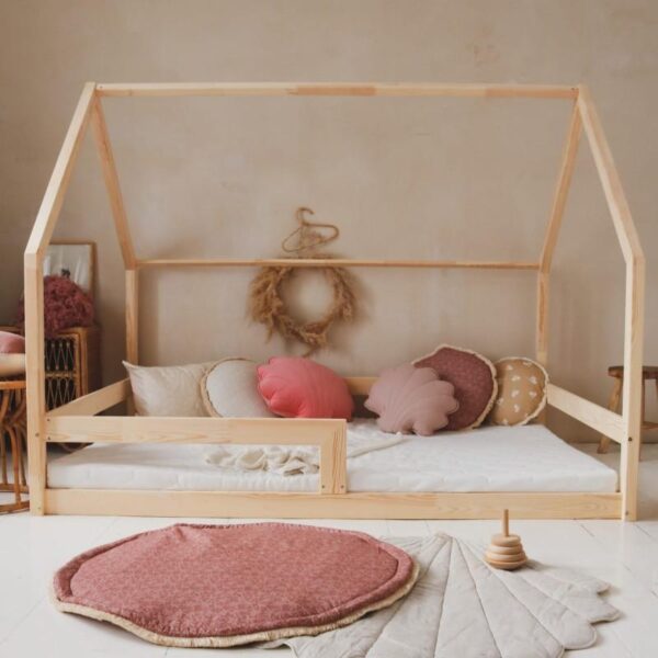 Hausbett Letto C 140x200 +1cm | NaturHolz (Express Versand)