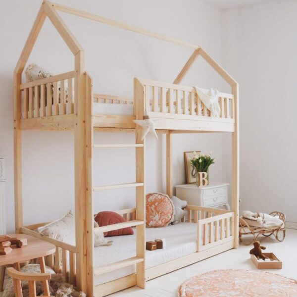 Etagenbett Bella BD 90x190 +1cm | NaturHolz (Express Versand) – Bild 3