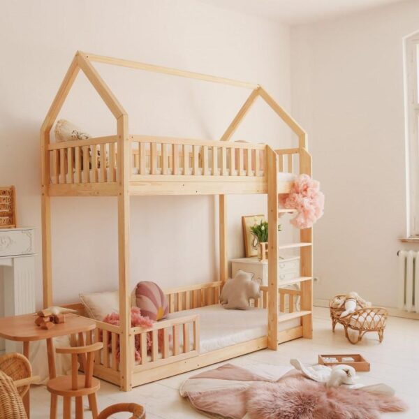 Etagenbett Bella BD 90x190 +1cm | NaturHolz (Express Versand) – Bild 4