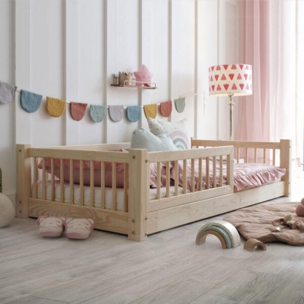 Jugendbett Rico P 80x160 +1cm | NaturHolz (Express Versand) – Bild 3