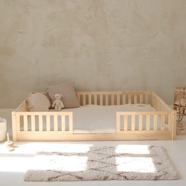 Jugendbett Rico BD 190x140 +1cm | NaturHolz (Express Versand) – Bild 2