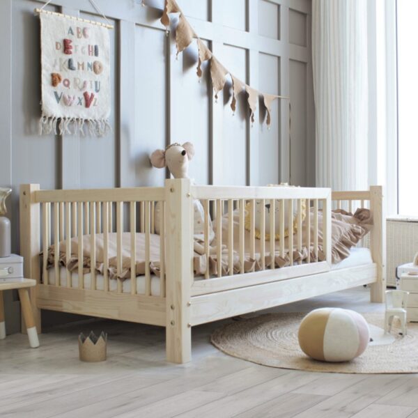 Jugendbett Rico AL 90x190 +10cm | NaturHolz (Express Versand) – Bild 4