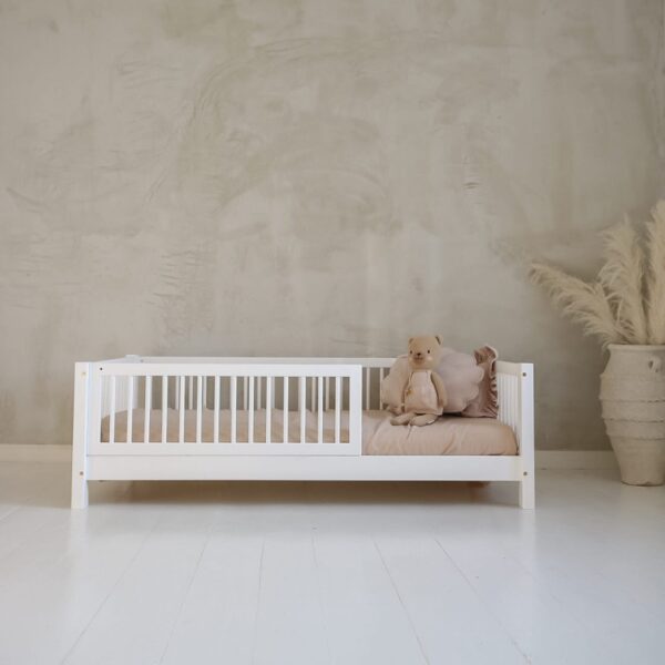 Jugendbett Rico AL 90x190 +10cm | weiß (Express Versand) – Bild 3