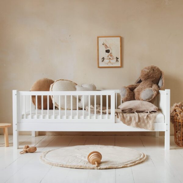 Jugendbett Rico AL Plus (mit Schlaff. Schublade) 90x190 | weiß (Express Versand) – Bild 5