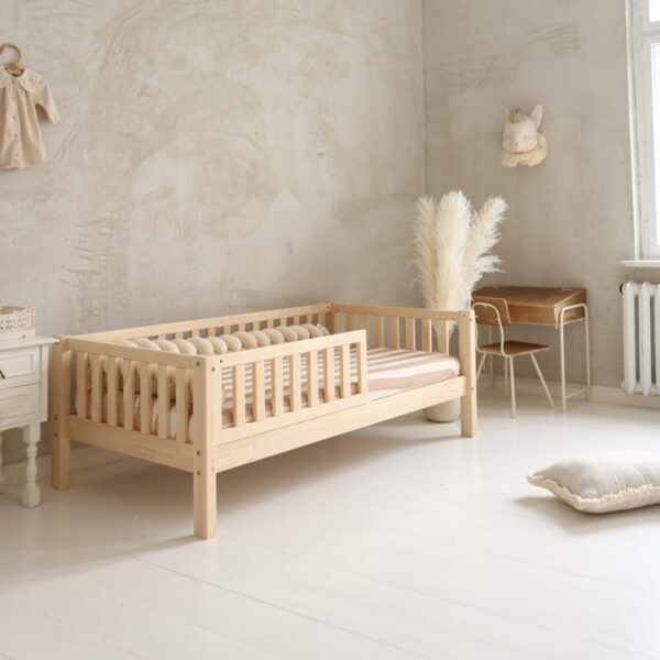Jugendbett Rico B 190x90 +19cm | NaturHolz (Express Versand) – Bild 4